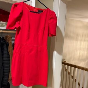 Lulu's Vibrant Red Mini Dress